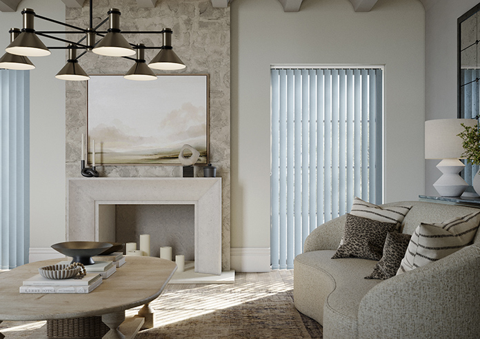 Solento (Blackout), Permafrost - Vertical Blind - Image 3
